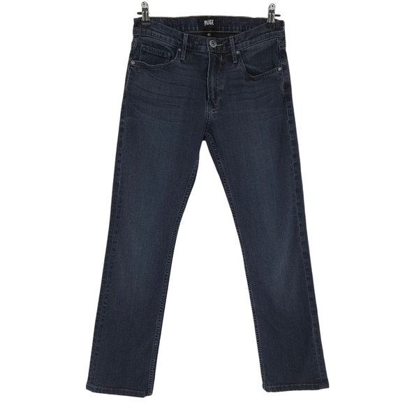 PAIGE Other - Paige Federal Slim Straight Jeans Mid Rise Wilkins Dark Wash Denim 29
